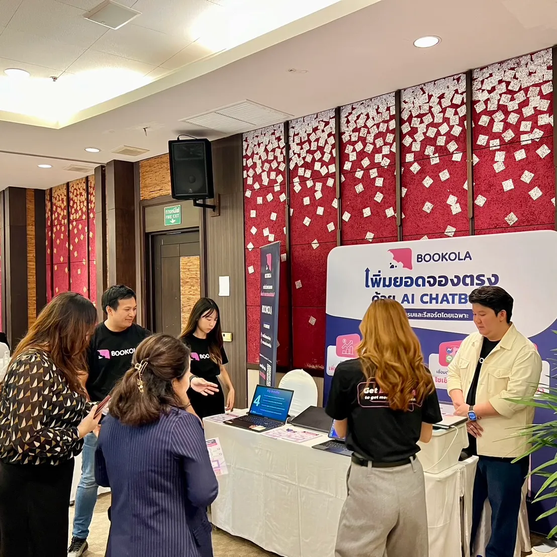 BOOKOLA ร่วมงาน THA Digital Bootcamp @Hua Hin